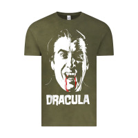 Vintage Olive dracula vampire classic horror flick white t shirt Vintage Tee - InspiraDesign