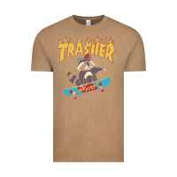 Vintage Coffee trasher Vintage Tee - InspiraDesign