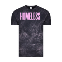 Cloud Black homeless Vintage Tee - InspiraDesign