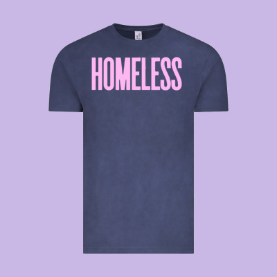 Homeless Vintage Tee Designed By Inspiradesign