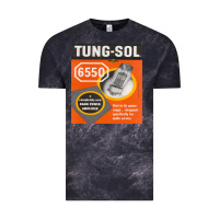 Cloud Black TungSol 6550 Vintage Tee - InspiraDesign