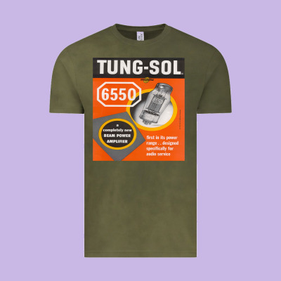 Tungsol 6550 Vintage Tee Designed By Inspiradesign