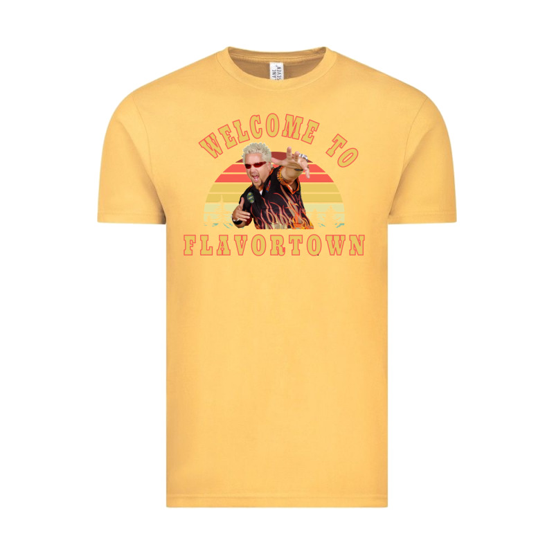 New Guy Fieri Fans Flavortown Vintage Tee by InspiraDesign | Teevron