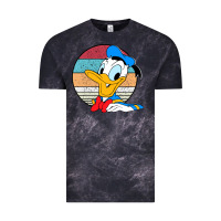 Cloud Black Donald duck funny Vintage Tee - InspiraDesign