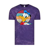 Cloud Purple Donald duck funny Vintage Tee - InspiraDesign