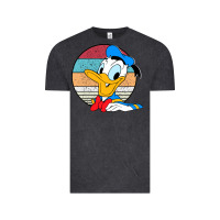 Vintage Black Donald duck funny Vintage Tee - InspiraDesign