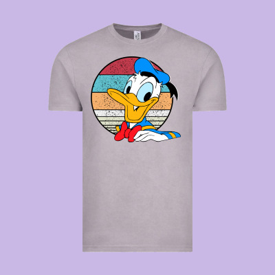 Donald Duck Funny Vintage Tee Designed By Inspiradesign