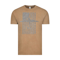 Vintage Coffee C-47 Skytrain Wwii Transport Airplane Vintage Flag Vintage Tee - InspiraDesign
