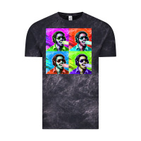 Cloud Black STEVIE WONDER! Vintage Tee - InspiraDesign