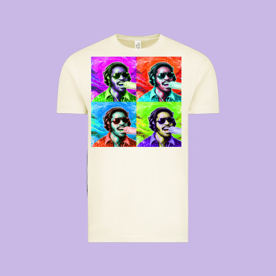 Stevie Wonder! Vintage Tee Designed By Inspiradesign