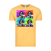 Vintage Mustard STEVIE WONDER! Vintage Tee - InspiraDesign