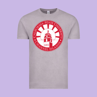 Csu Channel Islands Seal Vintage Tee Designed By Inspiradesign