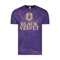 Cloud Purple BLACK VELVET CANADIAN WHISKY Vintage Tee - InspiraDesign