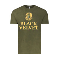 Vintage Olive BLACK VELVET CANADIAN WHISKY Vintage Tee - InspiraDesign