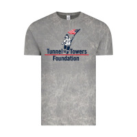 Cloud Rock Tunnel To Towers F-oundation American Flag USA Flag Vintage Tee - InspiraDesign