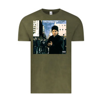 Vintage Olive Amerikkkas most wanted Vintage Tee - InspiraDesign