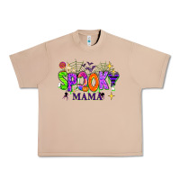 Burro Halloween Spooky Mama Urban Heavy Tee - texasbilliewilder