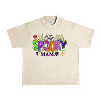 Sandshell Halloween Spooky Mama Urban Heavy Tee - texasbilliewilder