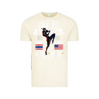 Vintage Arctic thailand american flag muay thai boxing train hard repeat t shirt Vintage Tee - InspiraDesign