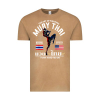 Vintage Camel thailand american flag muay thai boxing train hard repeat t shirt Vintage Tee - InspiraDesign