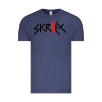 Vintage Denim white skrillex Vintage Tee - InspiraDesign