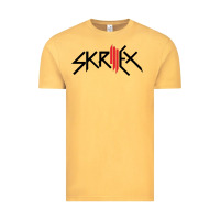 Vintage Mustard white skrillex Vintage Tee - InspiraDesign