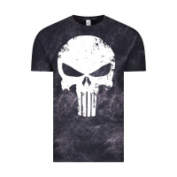 Cloud Black the punisher skull Vintage Tee - InspiraDesign