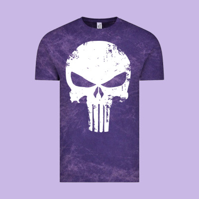 The Punisher Skull Vintage Tee Designed By Inspiradesign