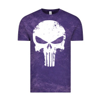 Cloud Purple the punisher skull Vintage Tee - InspiraDesign