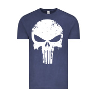 Vintage Denim the punisher skull Vintage Tee - InspiraDesign