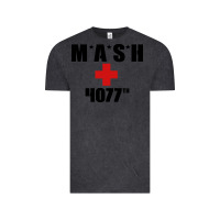 Vintage Black mash 4077th Vintage Tee - InspiraDesign
