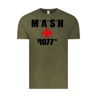 Vintage Olive mash 4077th Vintage Tee - InspiraDesign