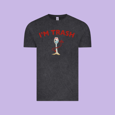 I'm Trash Forky Vintage Tee Designed By Inspiradesign