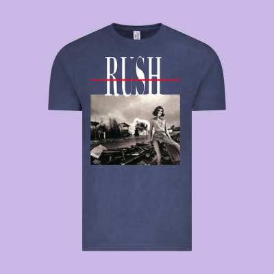 Rush Permanent Waves Vintage Tee Designed By Inspiradesign