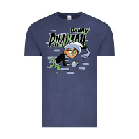 Vintage Denim Danny Phantom Coming Through Brick Wall Vintage Tee - InspiraDesign