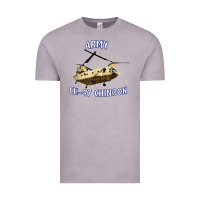 Vintage Zinc ARMY CH-47 CHINOOK HELICOPTER Vintage Tee - InspiraDesign