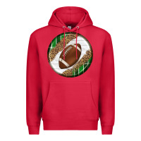 Cardinal American Football Round Carrings 2 Premium Hoodie - BundleAndBundleShop