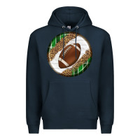 American Football Round Carrings 2 Premium Hoodie | Teevron
