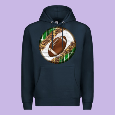 American Football Round Carrings 2 Premium Hoodie Designed By Bundleandbundleshop