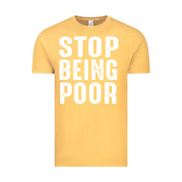 Vintage Mustard stop being poor Vintage Tee - InspiraDesign