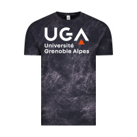 Cloud Black université grenoble alpes Vintage Tee - ArtChic