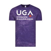 Cloud Purple université grenoble alpes Vintage Tee - ArtChic