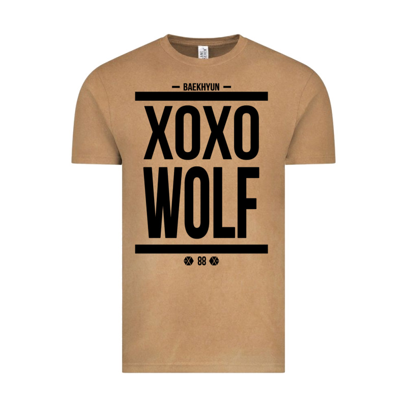 Exo Wolf  Baekhyun 88  Kpop Text Style Vintage Tee by ArtChic | Teevron