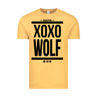 Vintage Mustard EXO WOLF  BaekHyun 88  KPOP Text Style Vintage Tee - ArtChic