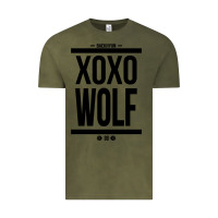 Vintage Olive EXO WOLF  BaekHyun 88  KPOP Text Style Vintage Tee - ArtChic