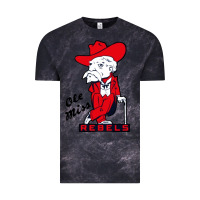 Cloud Black vintage colonel reb mascot Vintage Tee - ArtChic