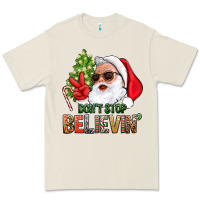 Bone Don't Stop Believing Santa Premium Tee - BundleAndBundleShop