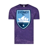 Cloud Purple Sydney FC Vintage Tee - ArtChic
