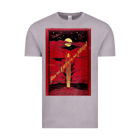 Vintage Zinc From The Earth To The Moon Jules Verne Book Cover Design Vintage Tee - ArtChic