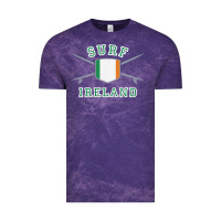 Ireland Surfing Hoodie  Irish Flag Surfboards Design Vintage Tee | Teevron